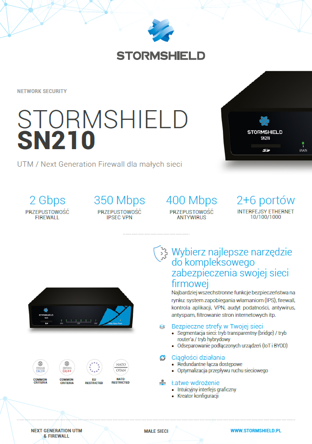 STORMSHIELD SN210
