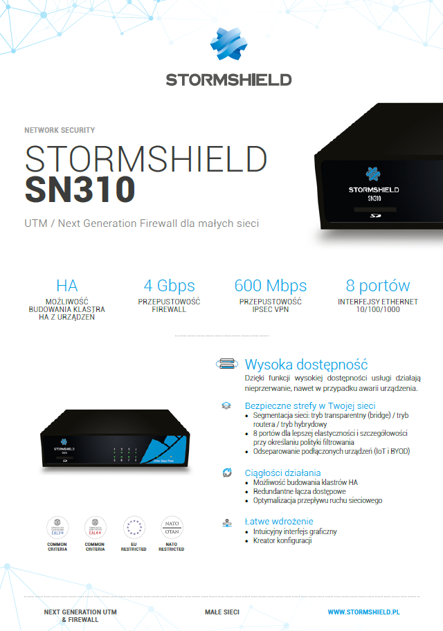 STORMSHIELD SN310