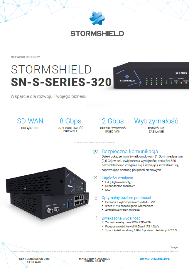 STORMSHIELD SN320