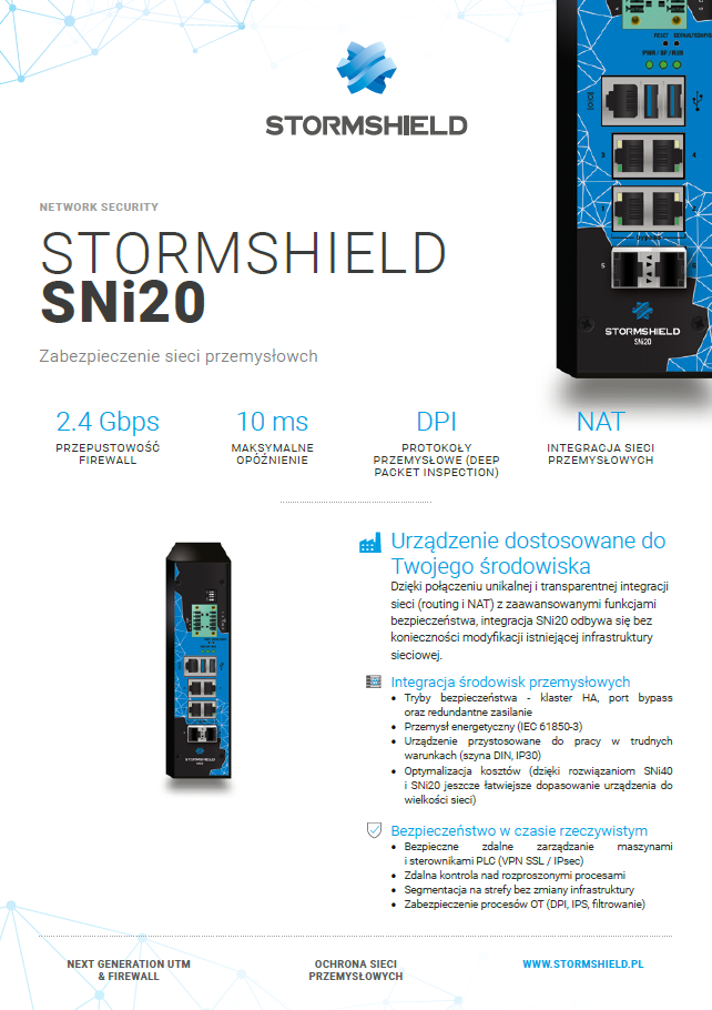 STORMSHIELD SNi20