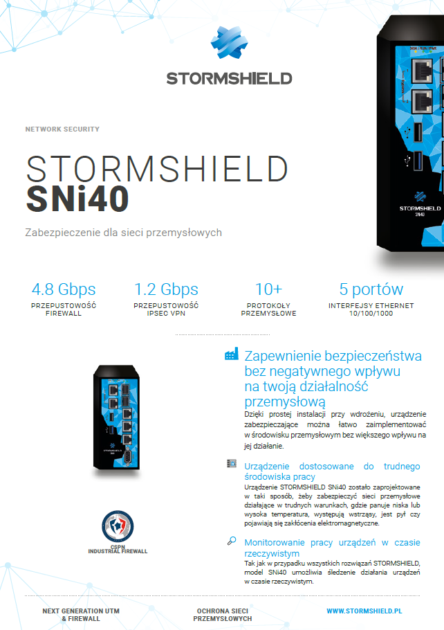 STORMSHIELD SNi40